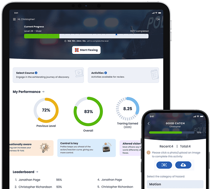 PreflexSafety app screen