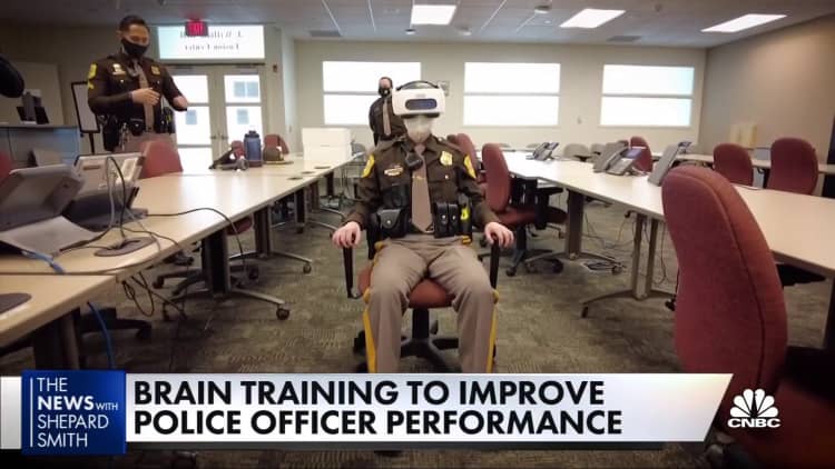 VR training for law enforcement